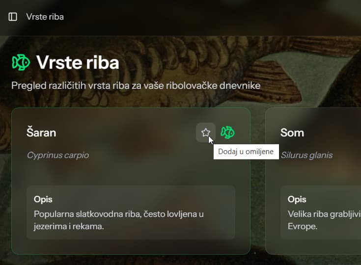 Lista vrsta riba